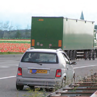 duinpolderweg, meer verkeer door de bollenstreek