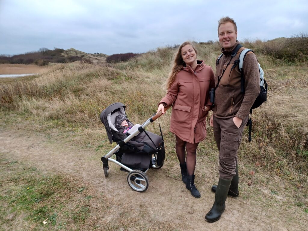 Maarten Langbroek en gezin door Marleen Arkesteijn