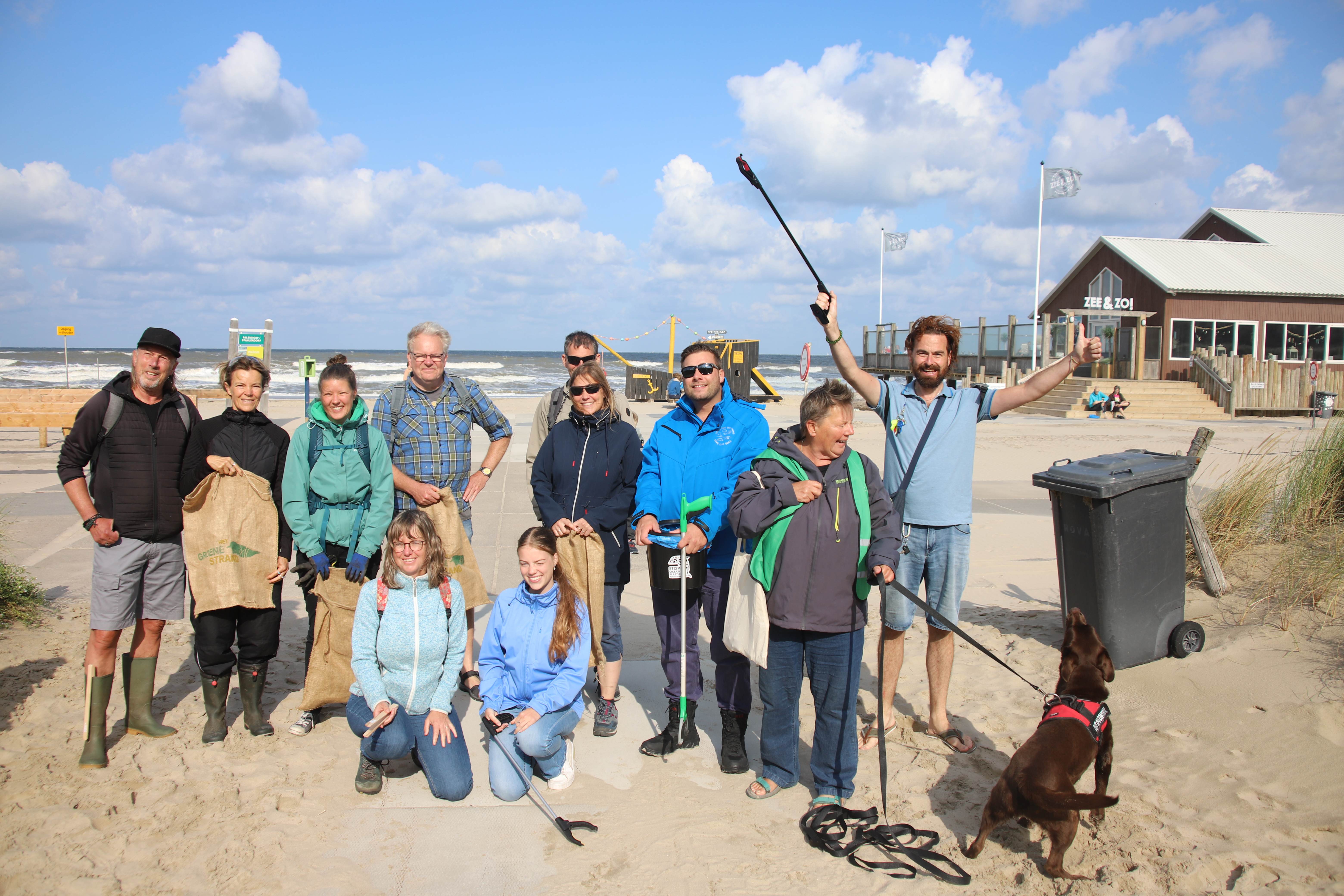 Strandopruimdag Petten: fotograaf Nicolien vd Fluit